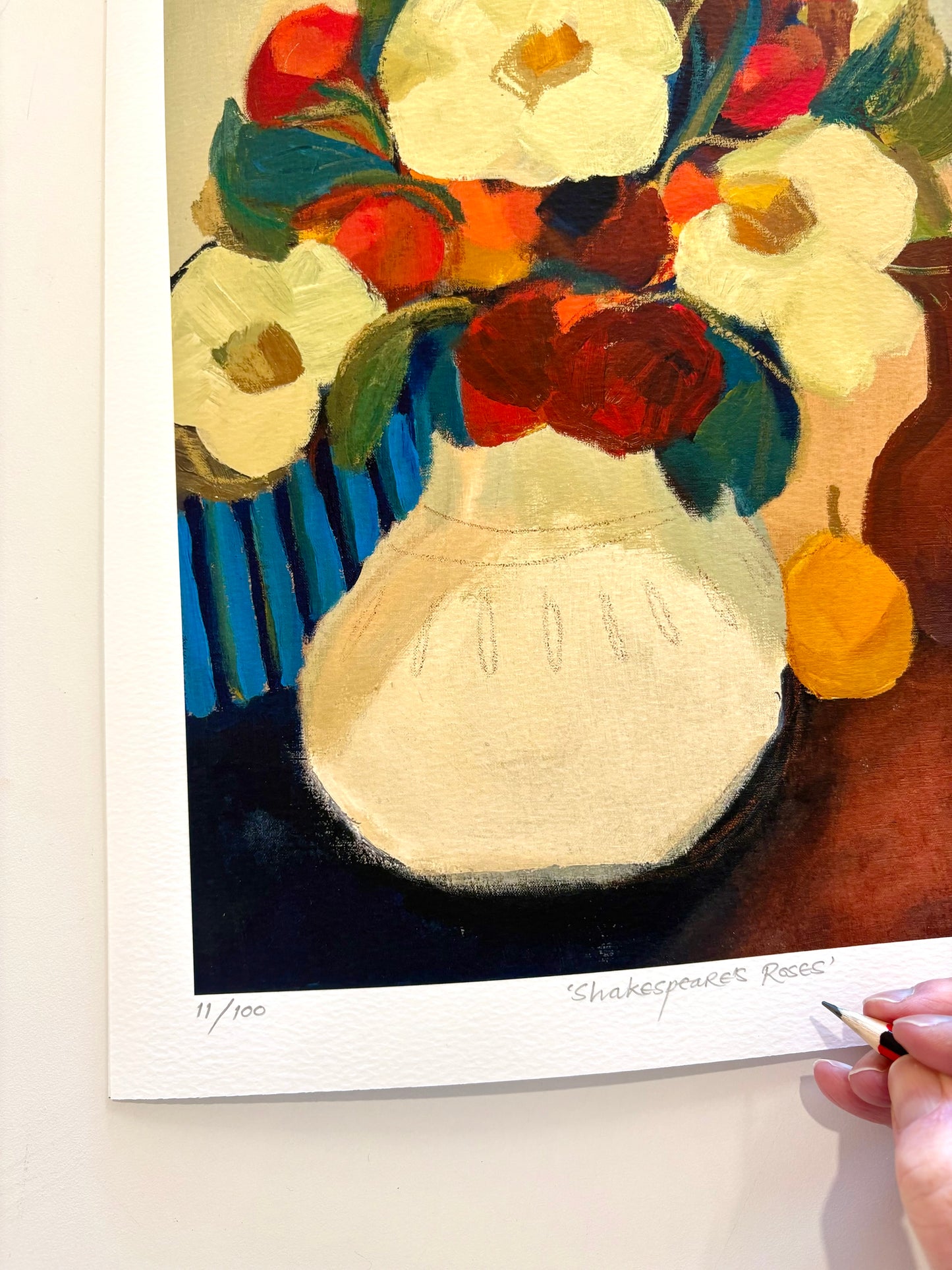 ‘SHAKESPEARE’S ROSES’ giclee print