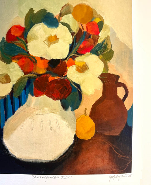 ‘SHAKESPEARE’S ROSES’ giclee print