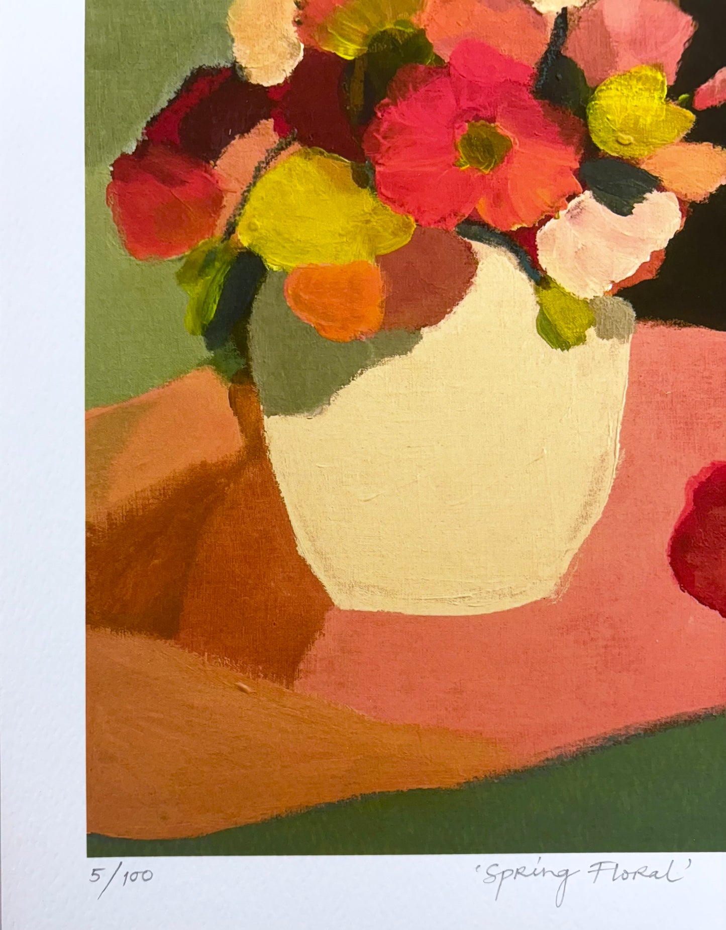 ‘SPRING FLORAL’’ giclee print