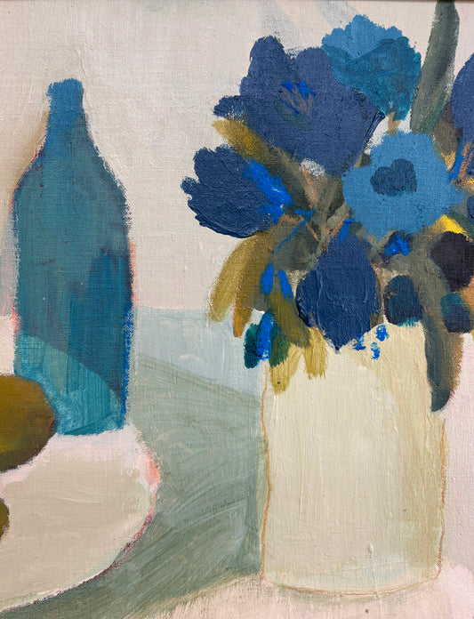 LITTLE BLUE STILL LIFE