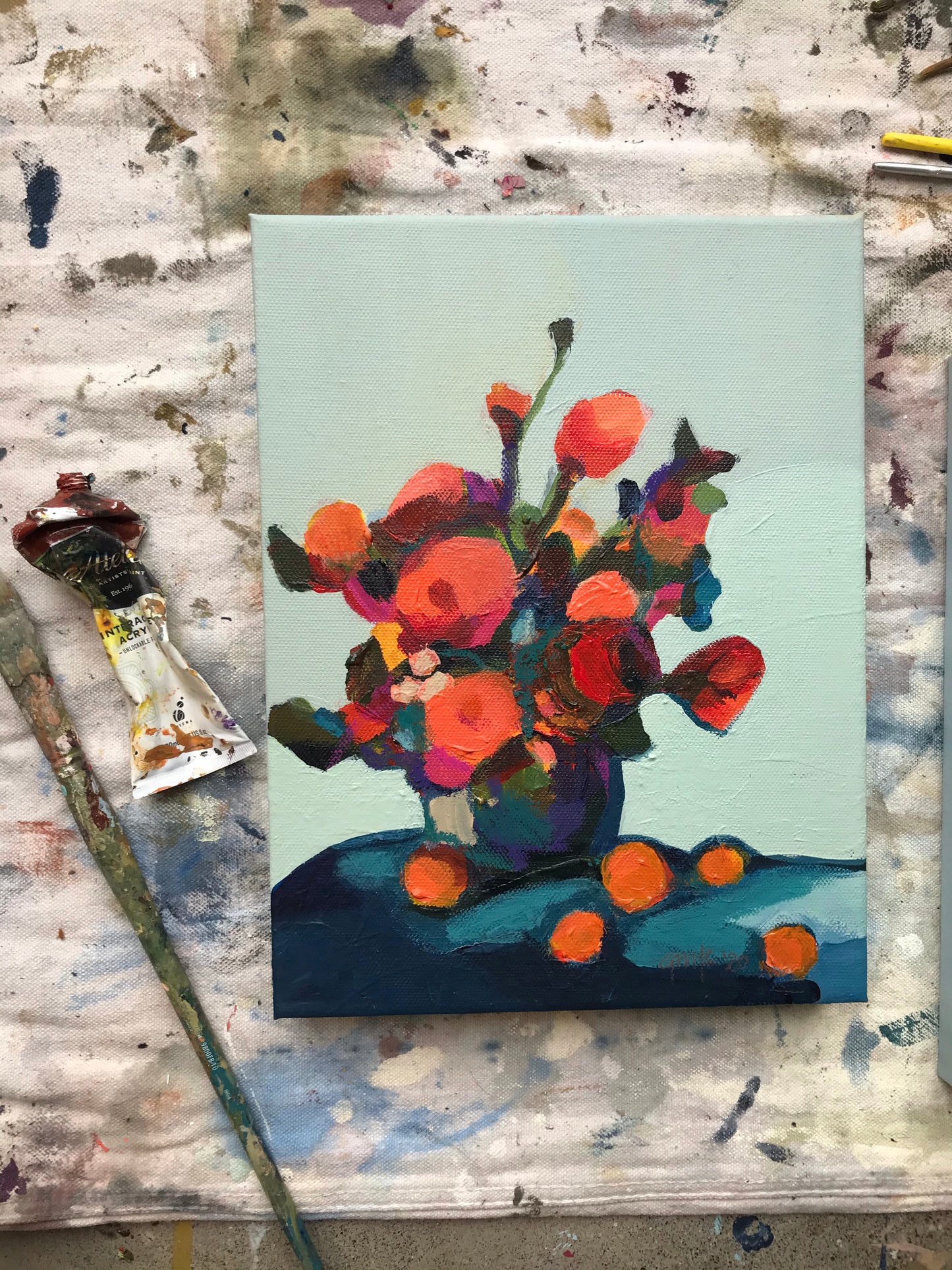 SCARLET FLOWERS
