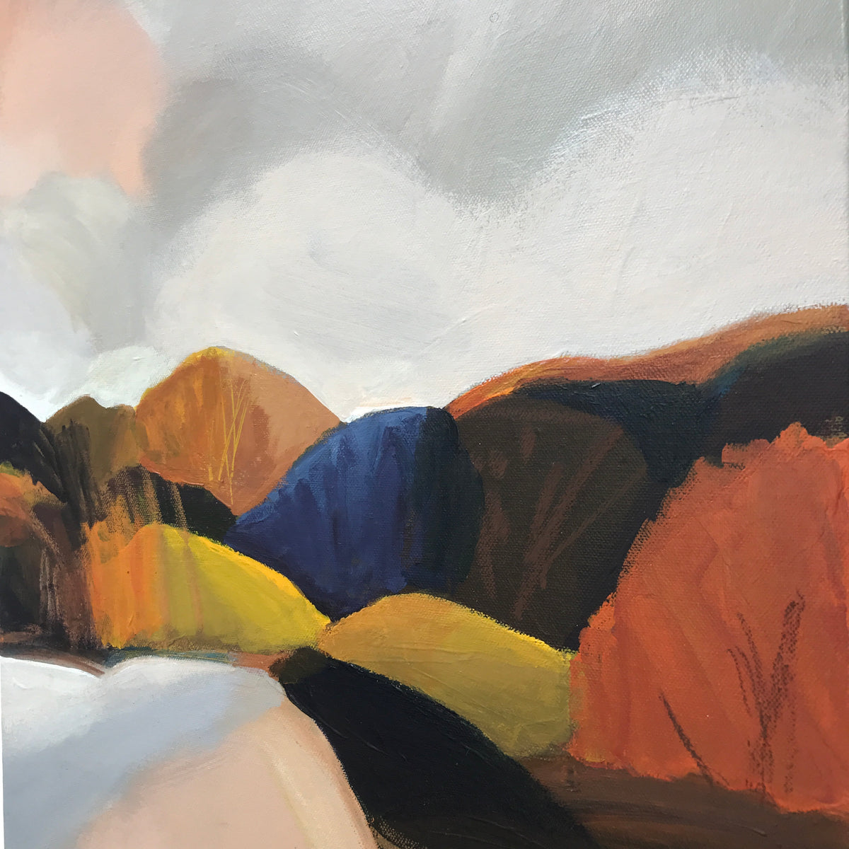 ‘INTO THE AUTUMN’ Landscape - SOLD