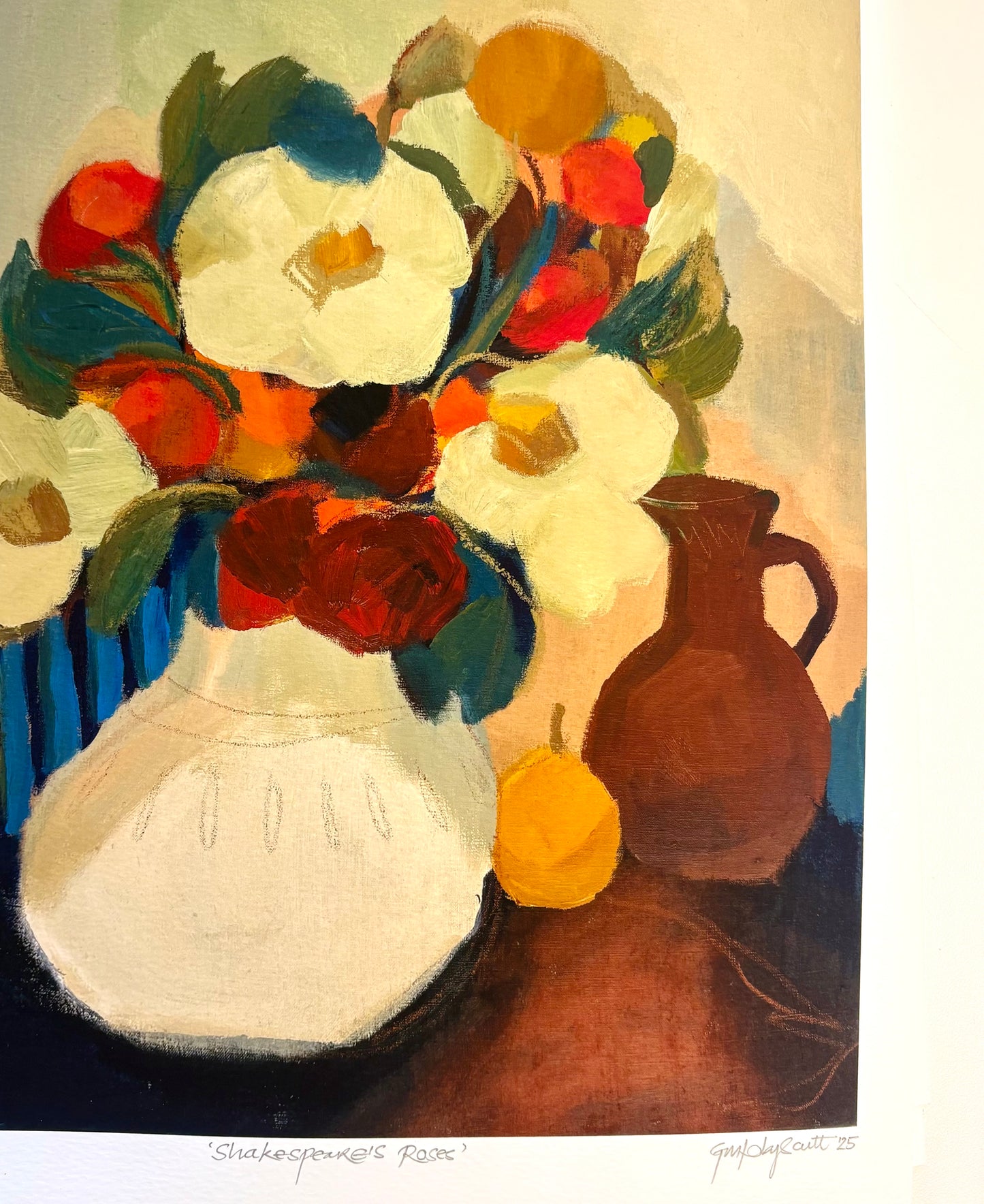 ‘SHAKESPEARE’S ROSES’ giclee print
