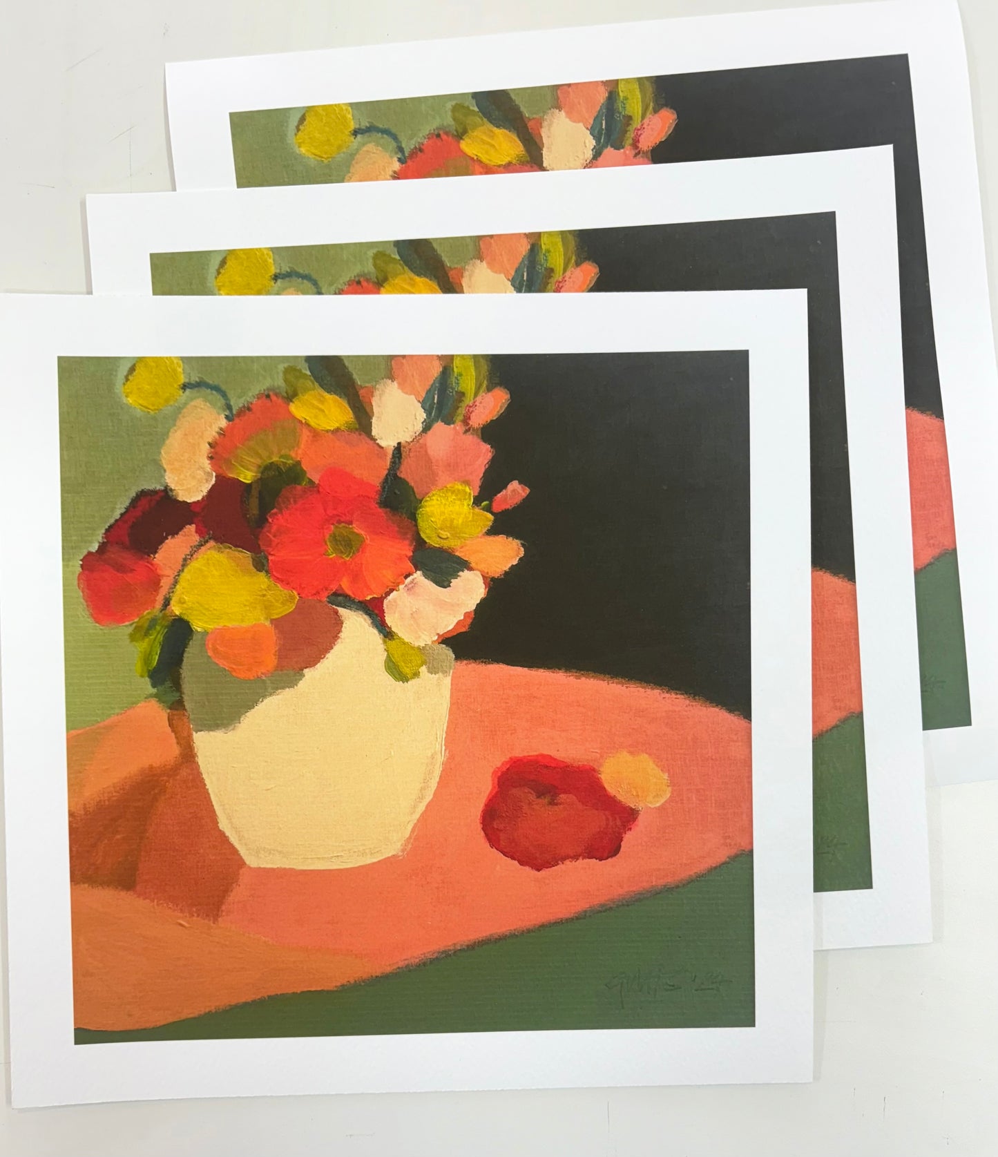 ‘SPRING FLORAL’’ giclee print