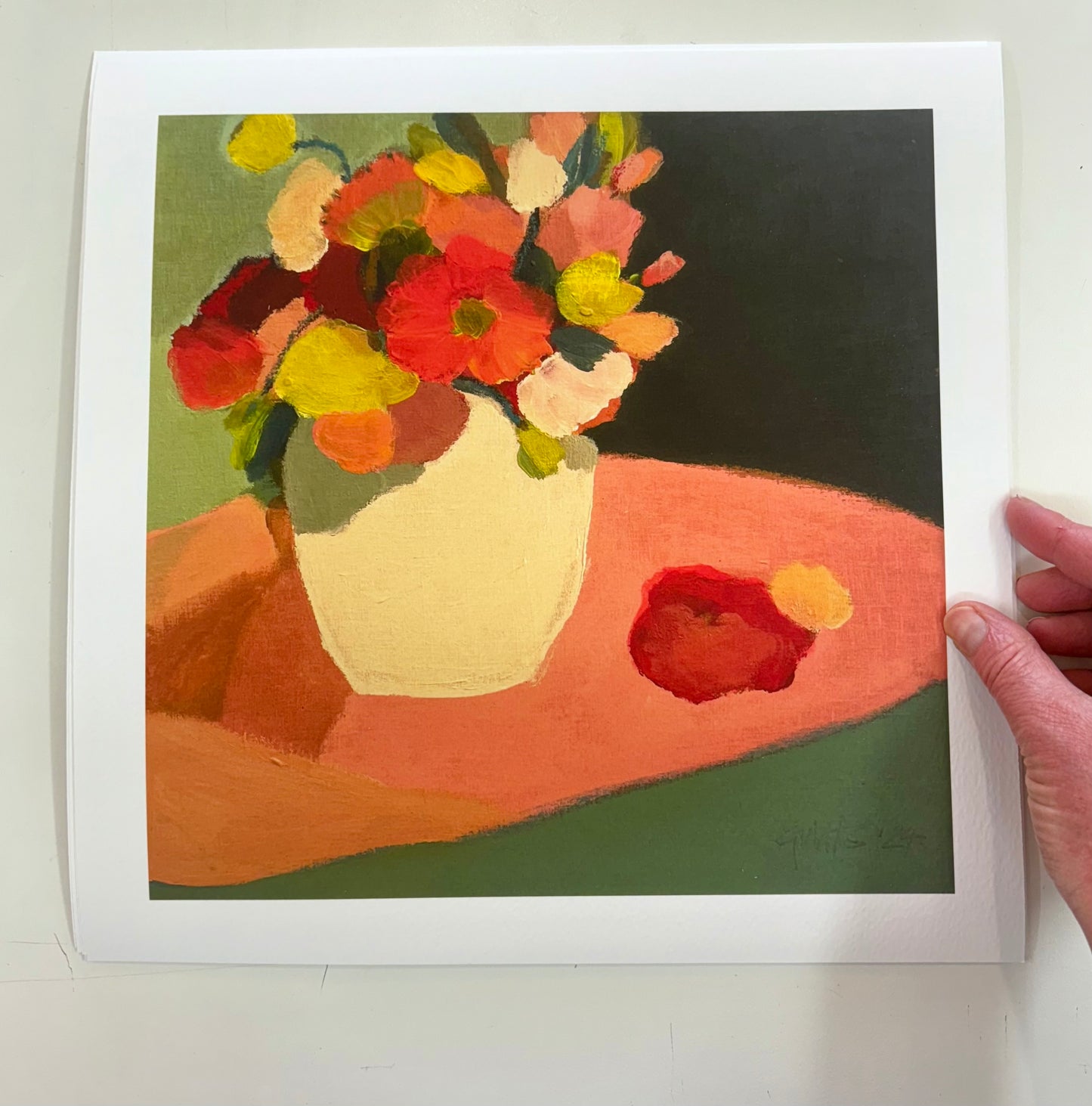 ‘SPRING FLORAL’’ giclee print