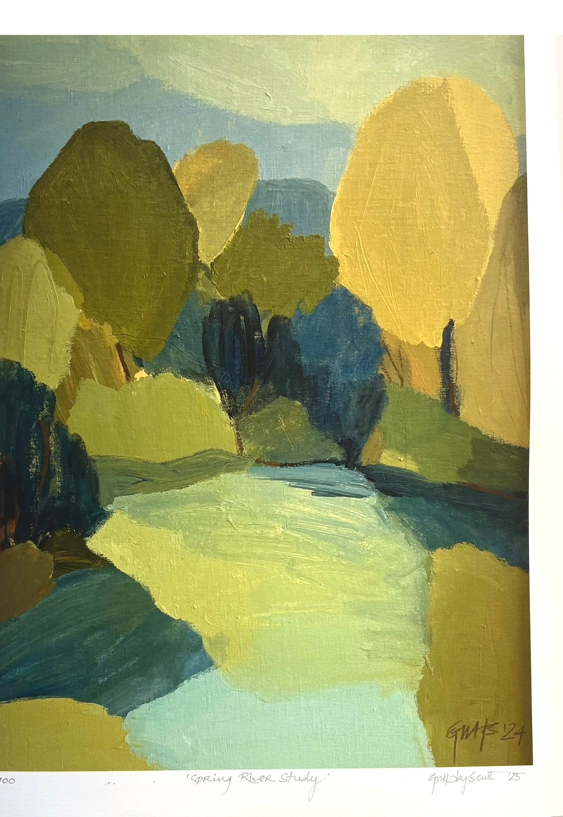 ‘SPRING RIVER STUDY’ giclee print