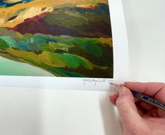 ‘CROWN RANGE’ giclee print
