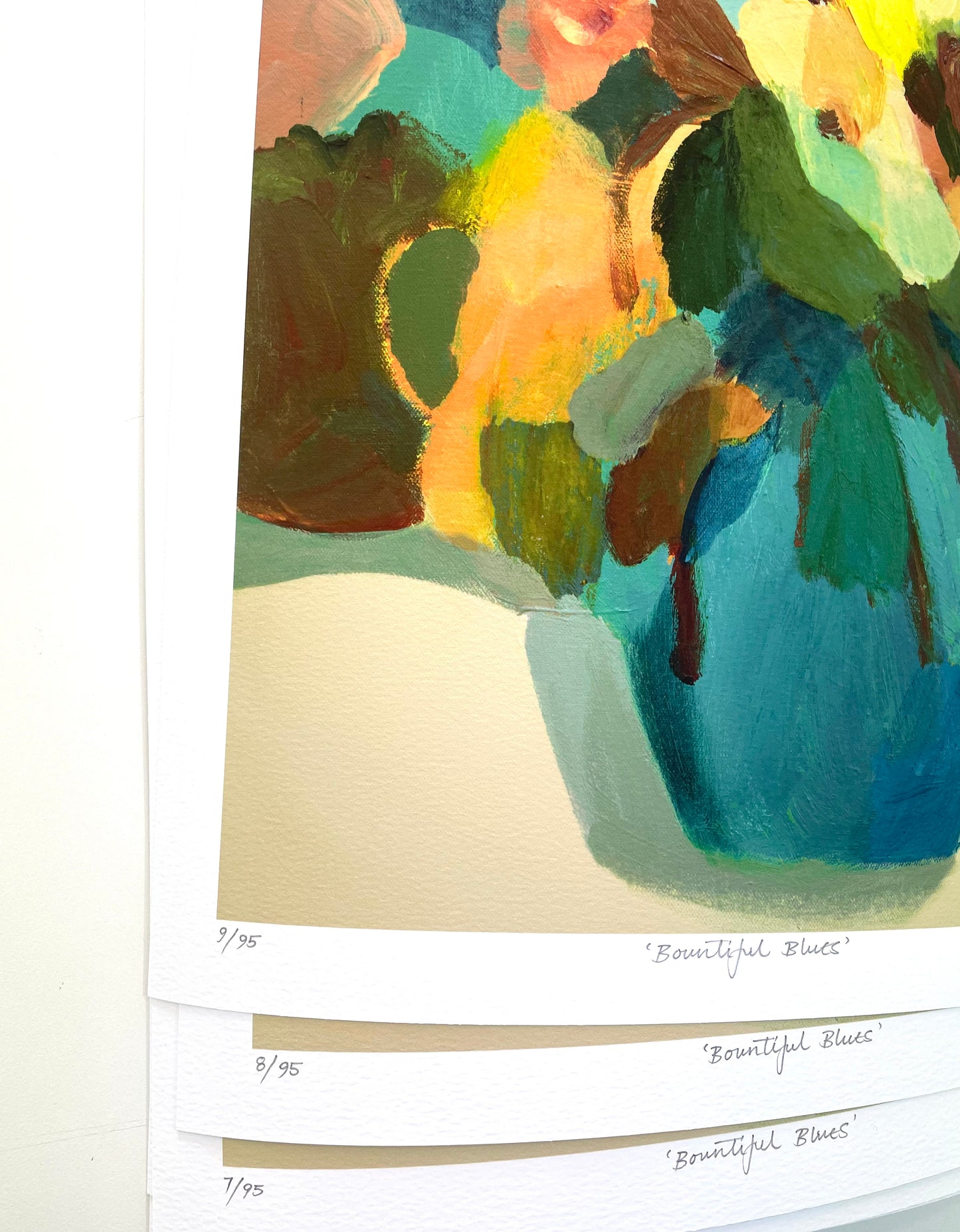 ‘BOUNTIFUL BLUES’’ giclee print