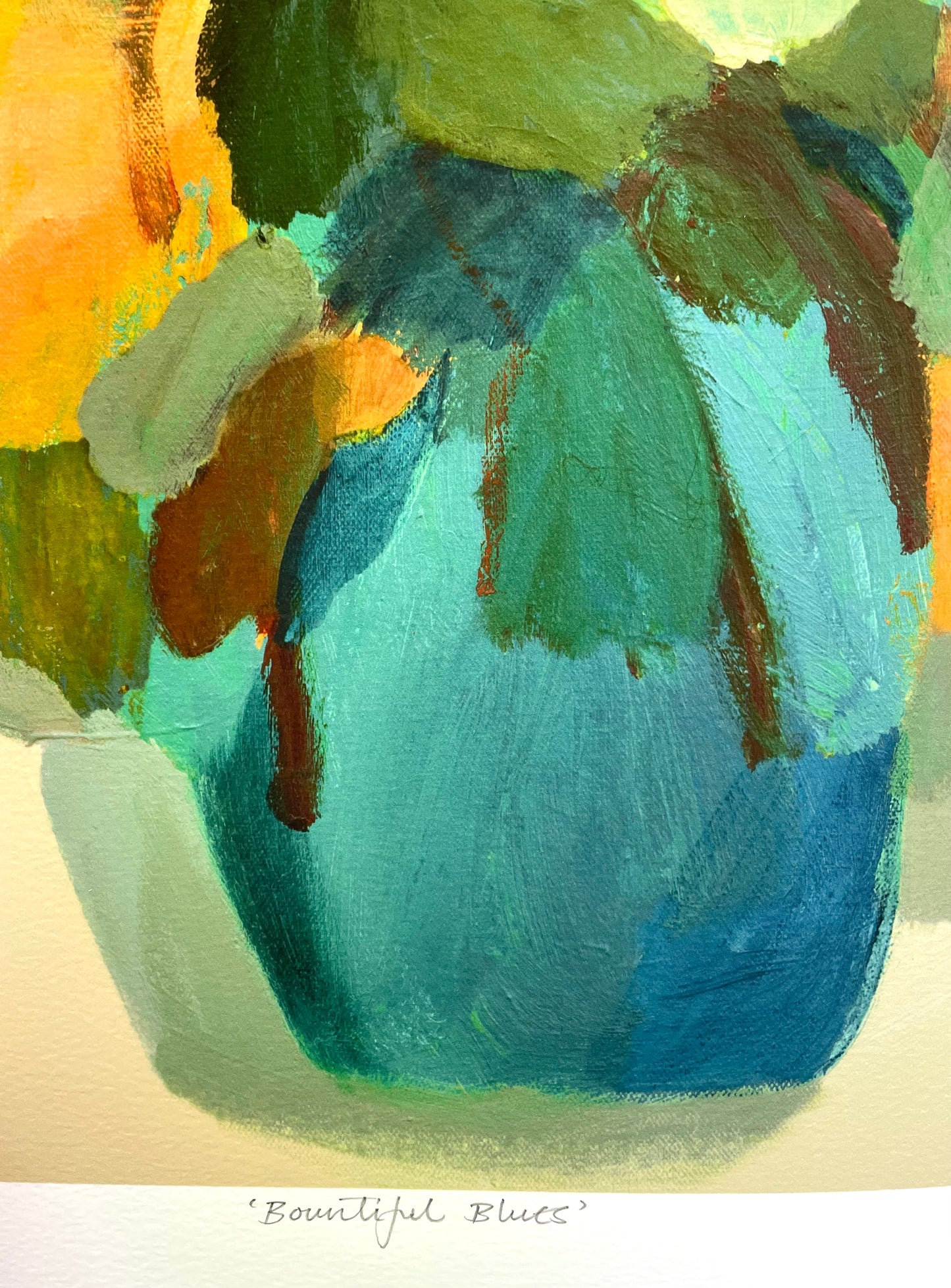 ‘BOUNTIFUL BLUES’’ giclee print