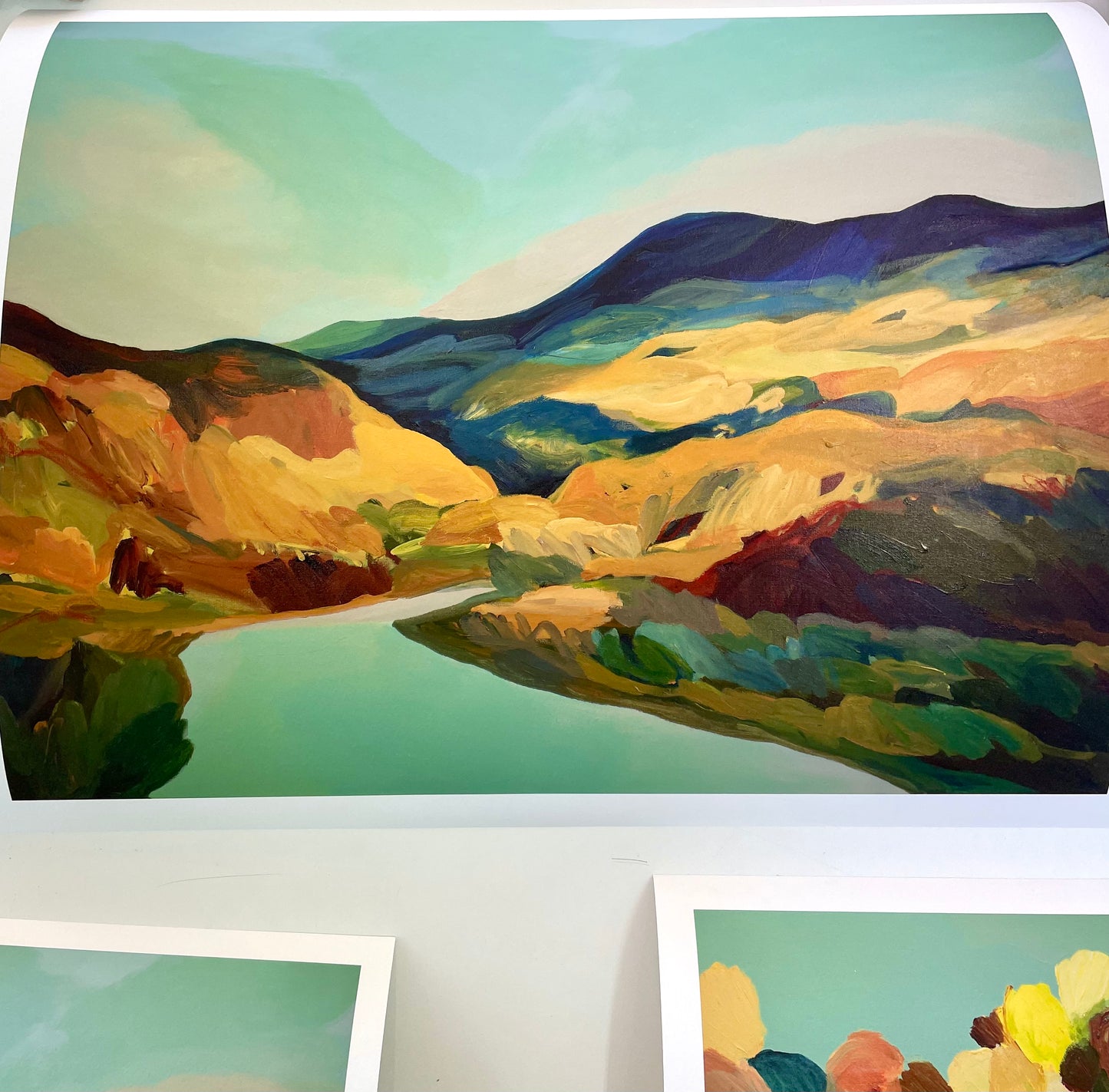 ‘CROWN RANGE’ giclee print