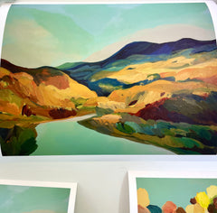 ‘CROWN RANGE’ giclee print