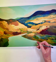 ‘CROWN RANGE’ giclee print