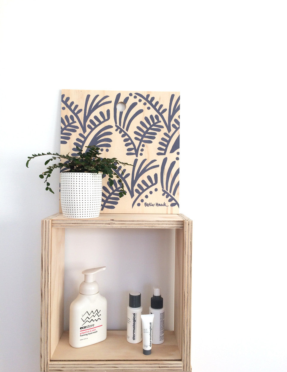 Ply shadow box + print