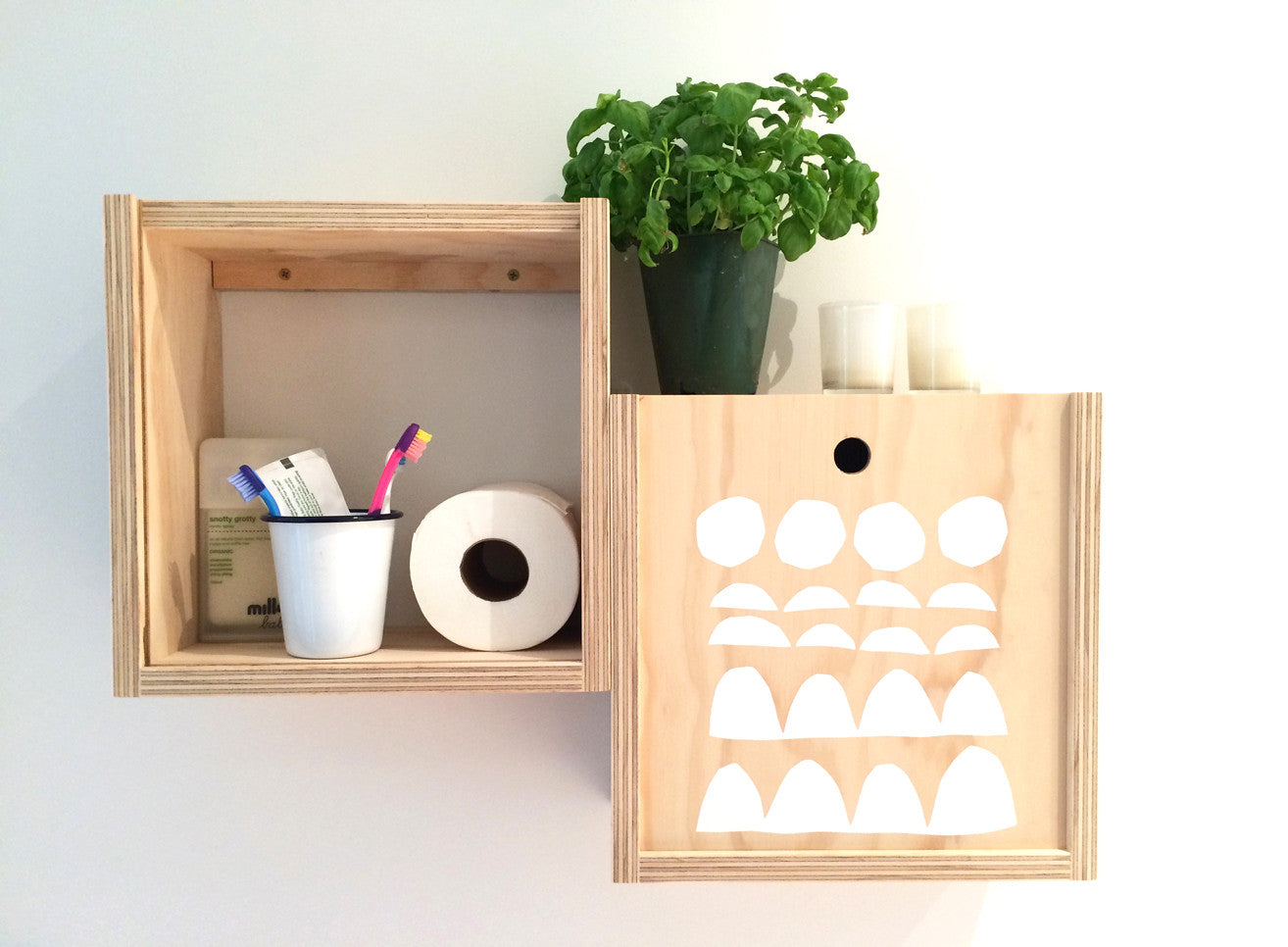 Ply shadow box + print