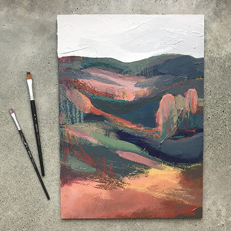 'FAUVES II' - LANDSCAPE - SOLD