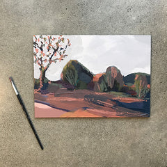 'FAUVES III' - SMALL LANDSCAPE - SOLD
