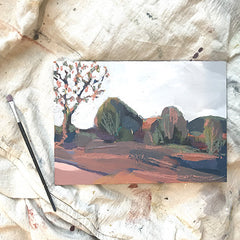'FAUVES III' - SMALL LANDSCAPE - SOLD