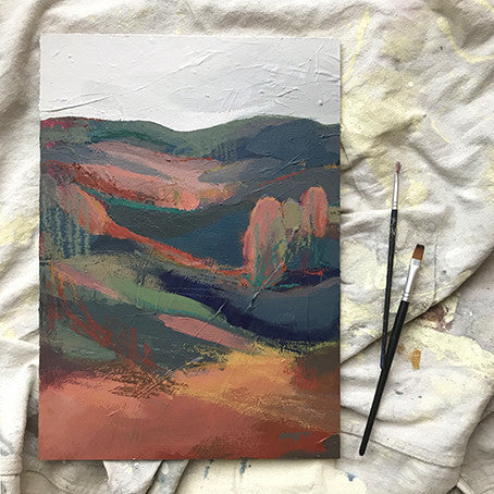 'FAUVES II' - LANDSCAPE - SOLD