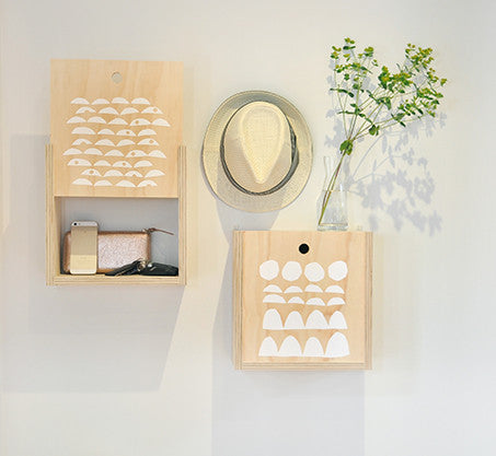 Ply shadow box + print