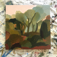 GREY-GREEN TREES - sold out