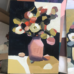 ‘Midnight Blooms’ - SOLD