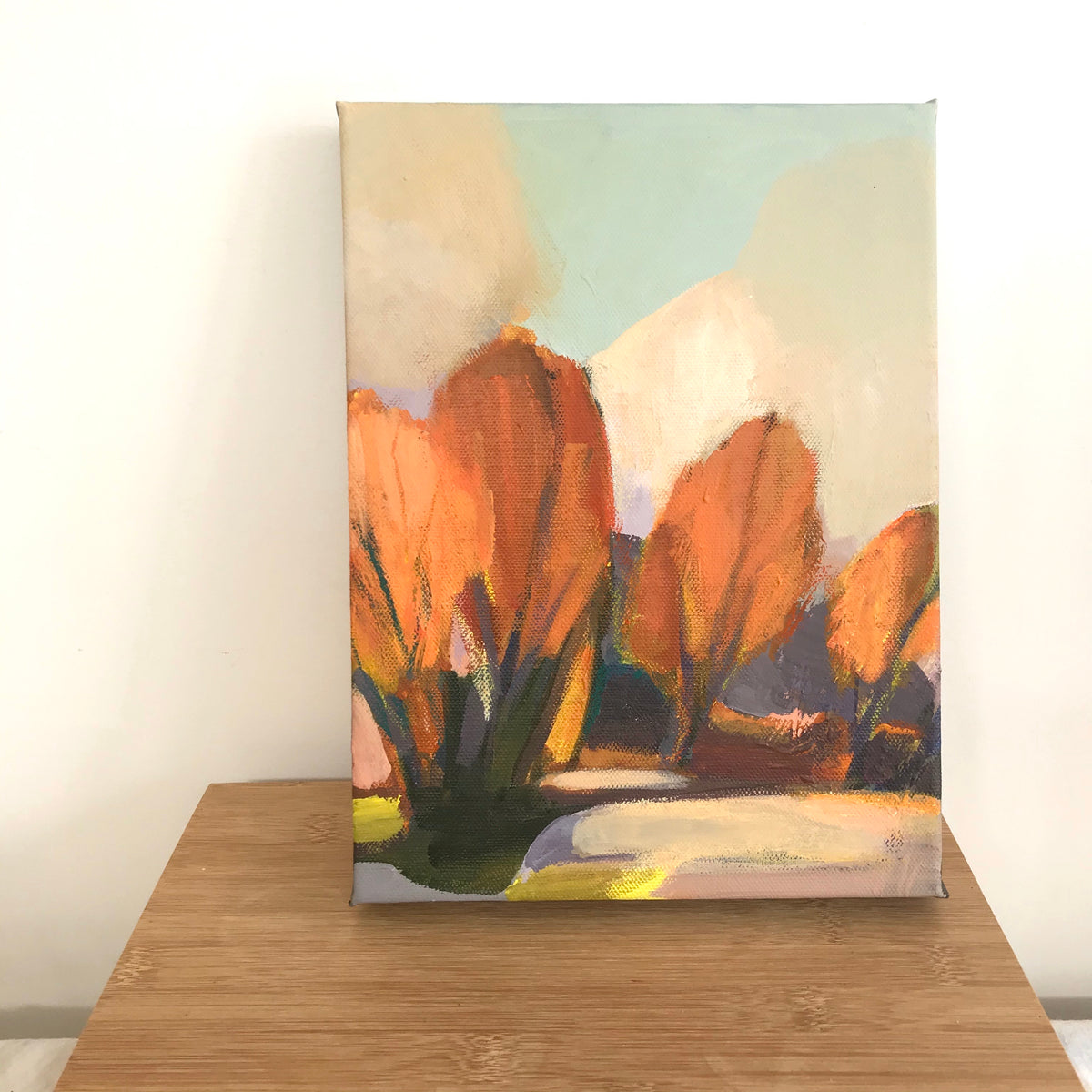 ILLUMINATED TREES - SOLD