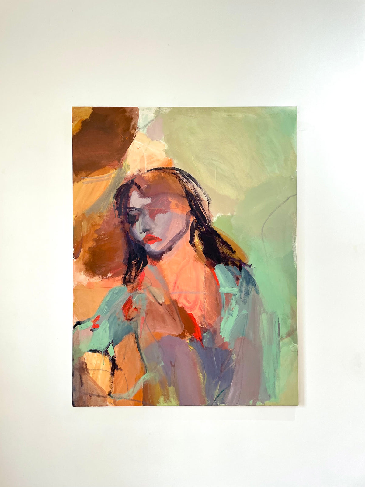 ‘DELUGE’ - Portrait On Linen SOLD