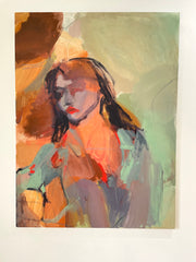 ‘DELUGE’ - Portrait On Linen SOLD