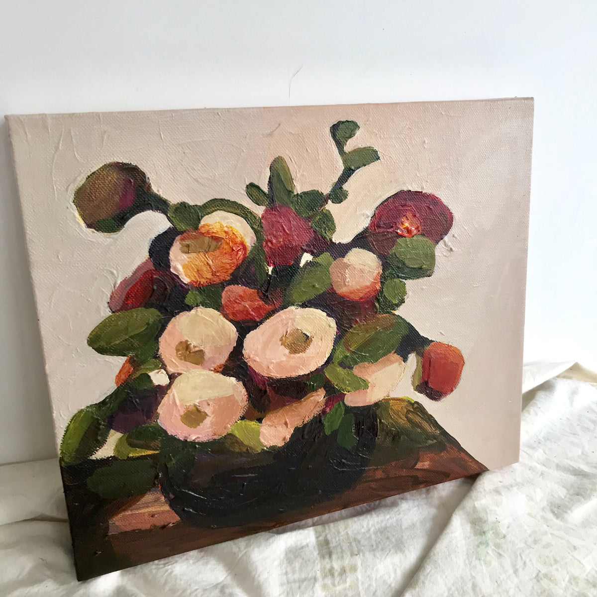 ‘Light On Old Roses’ - SOLD