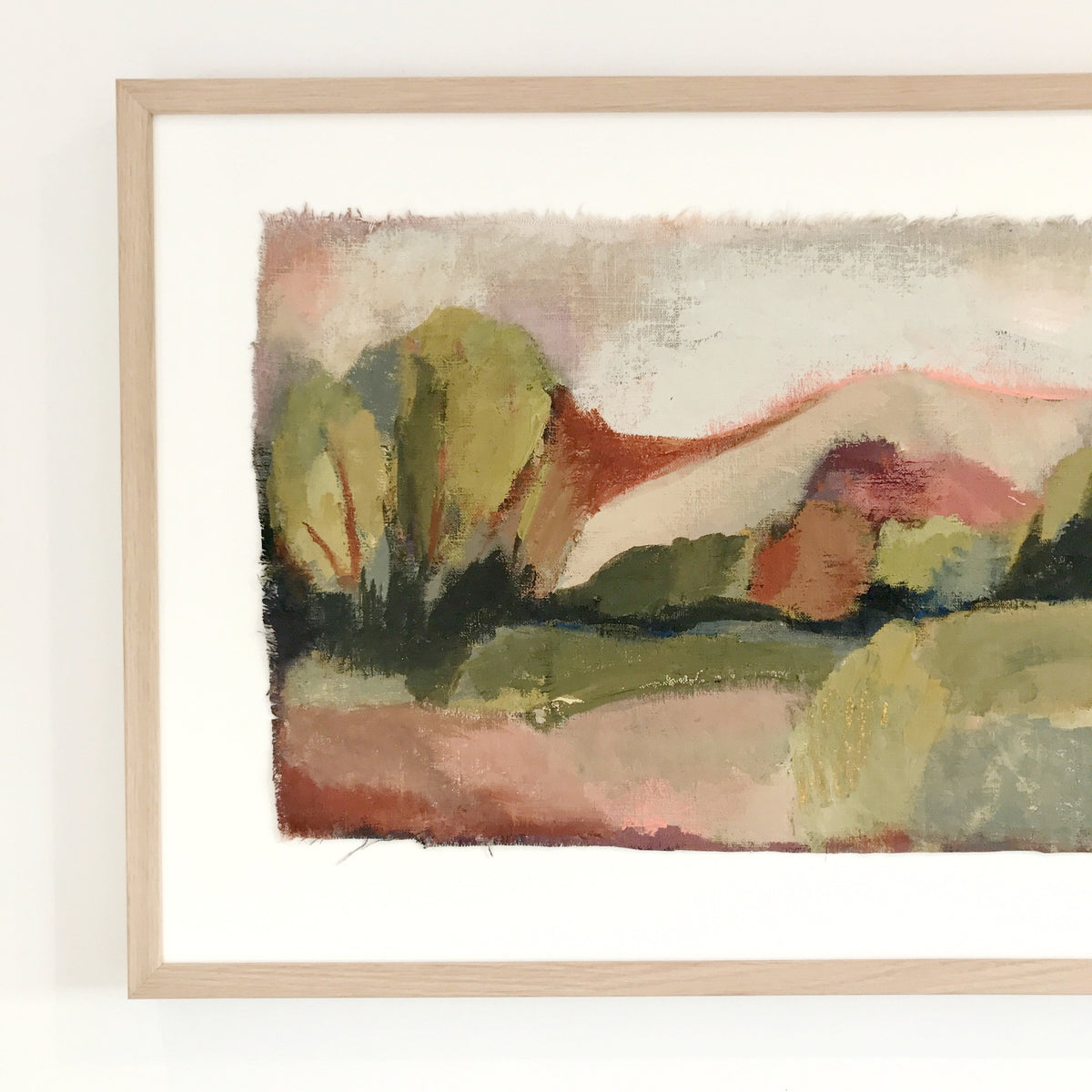 'GO LIGHTLY' landscape - SOLD