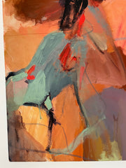 ‘DELUGE’ - Portrait On Linen SOLD