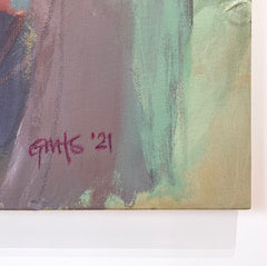 ‘DELUGE’ - Portrait On Linen SOLD