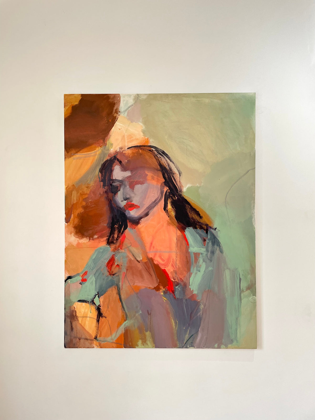 ‘DELUGE’ - Portrait On Linen SOLD