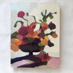 WINTER PLUM FLORAL - SOLD