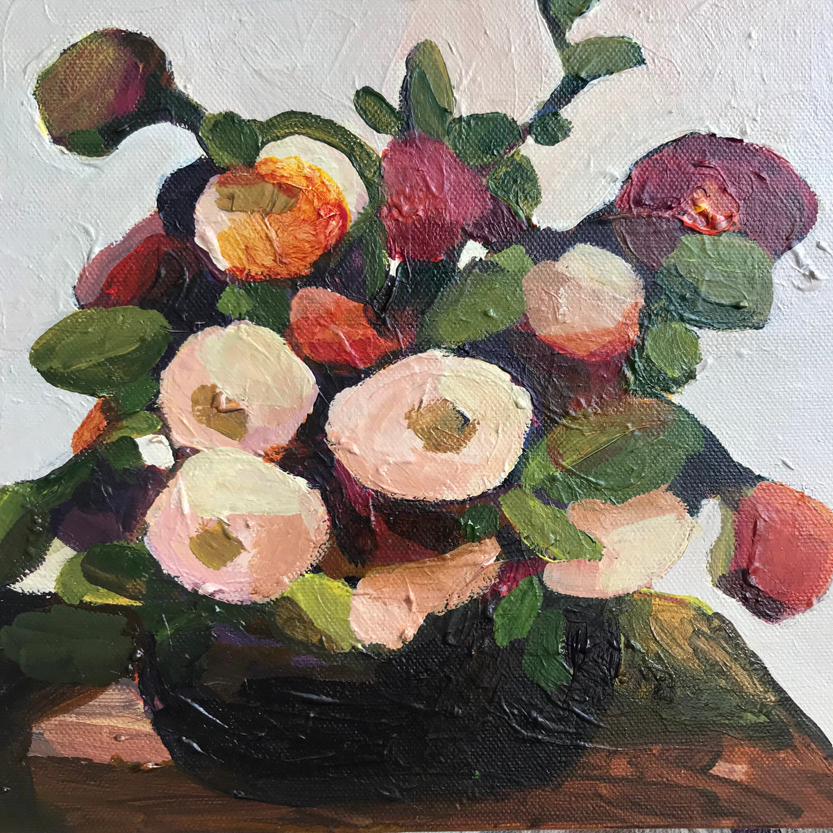‘Light On Old Roses’ - SOLD