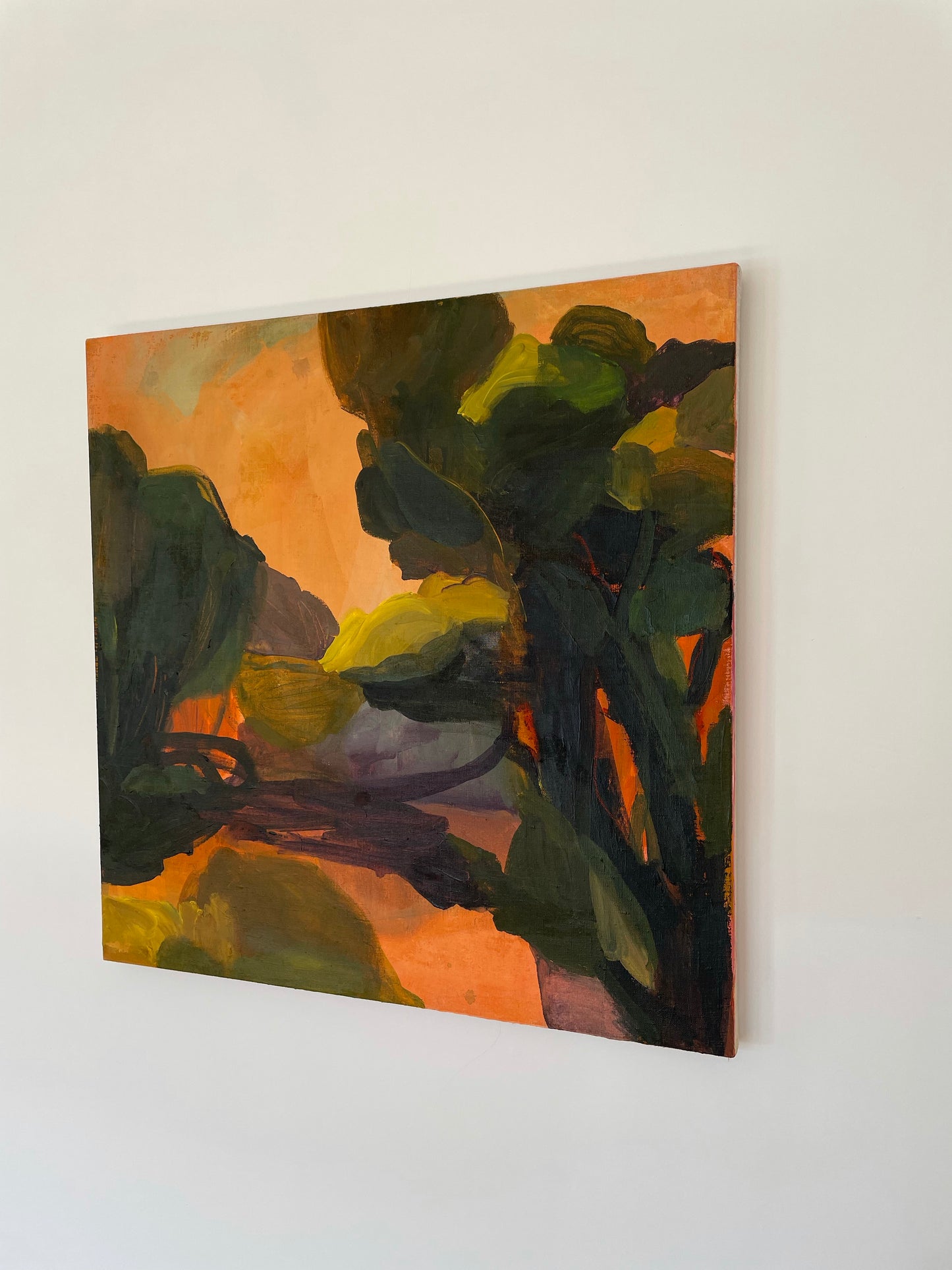 ‘SUNSET IN THE JAPANESE GARDEN’