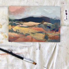 'FAUVES I' - SMALLEST LANDSCAPE - SOLD