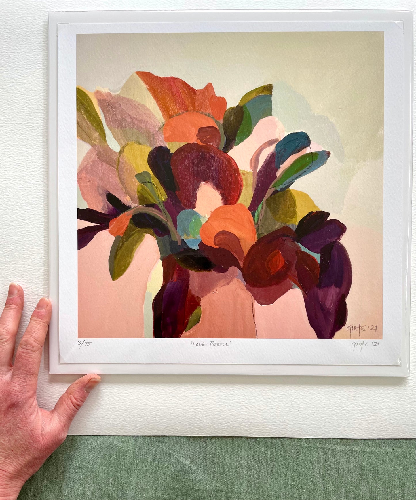 ‘LOVE POEM’ FLORAL - PRINT (SOLD OUT)