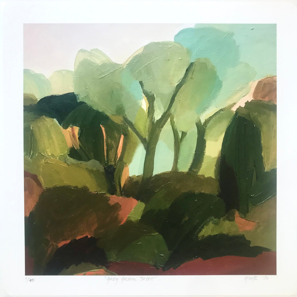 ‘GREY-GREEN TREES’ - large print SOLD OUT