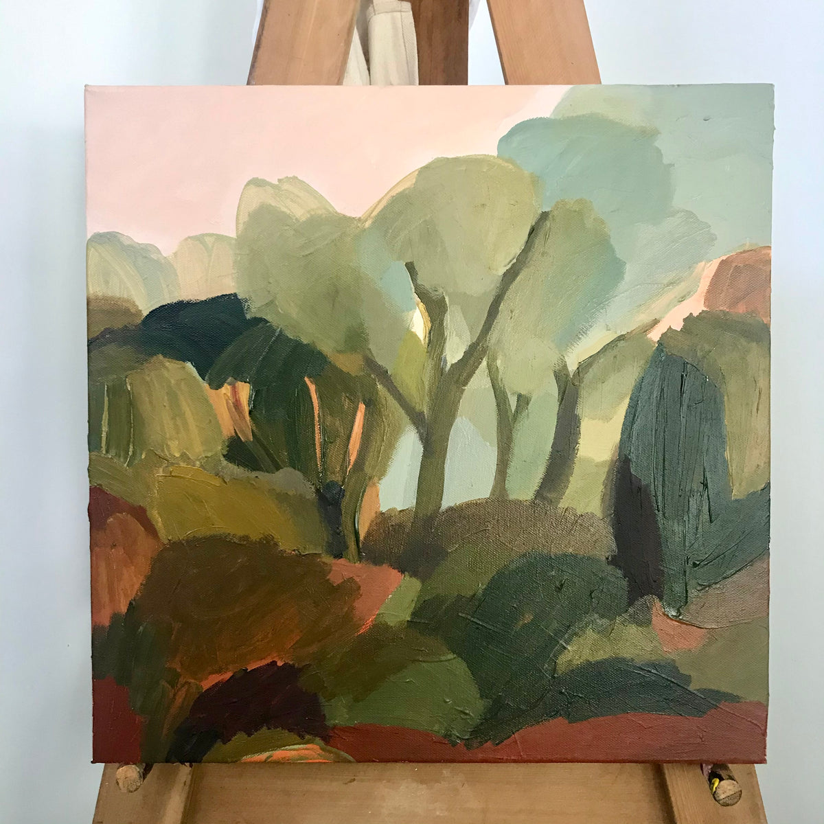 GREY-GREEN TREES - sold out