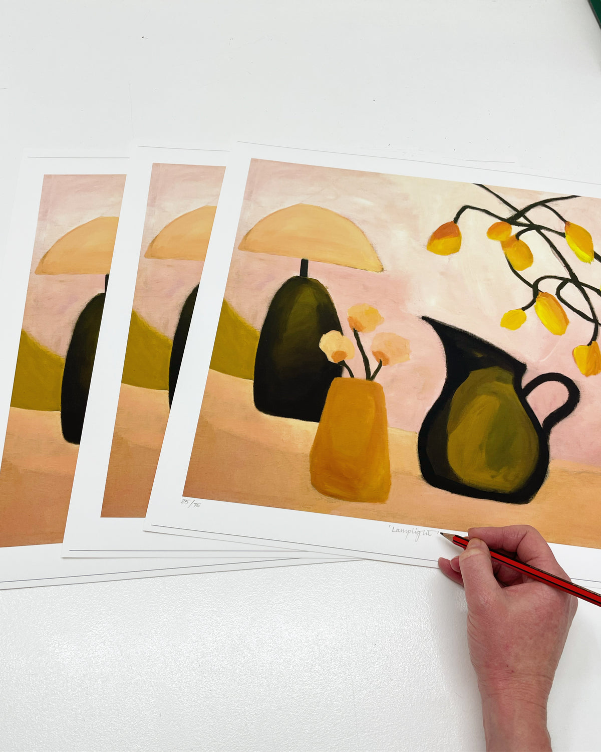 ‘LAMPLIGHT’ limited edition giclee print