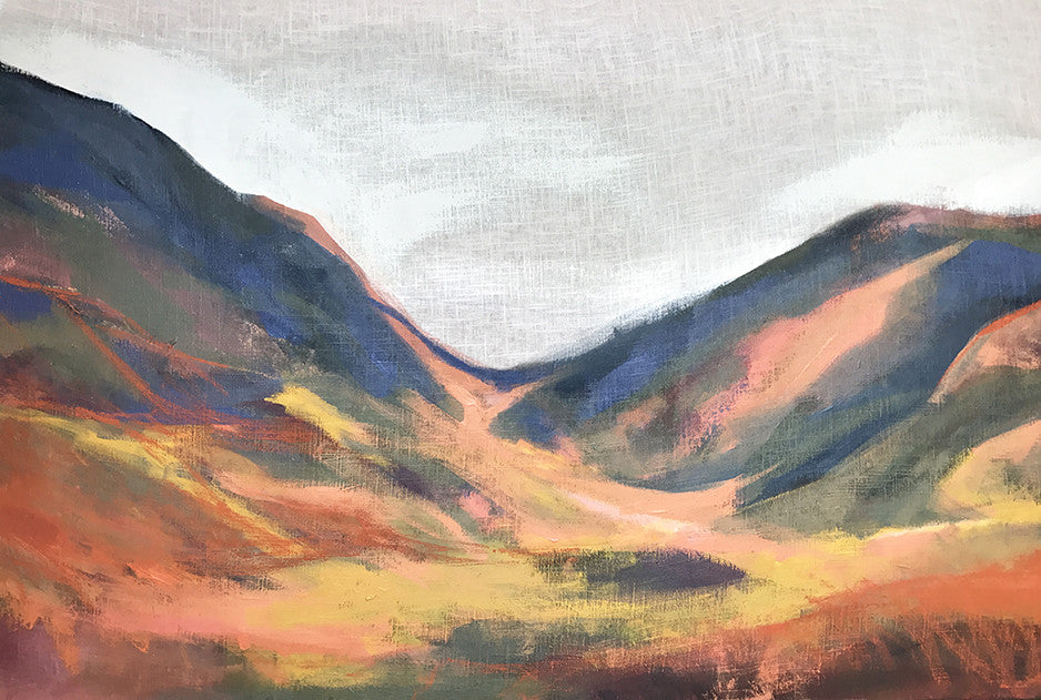 'LIGHT ON LINDIS PASS' - SOLD