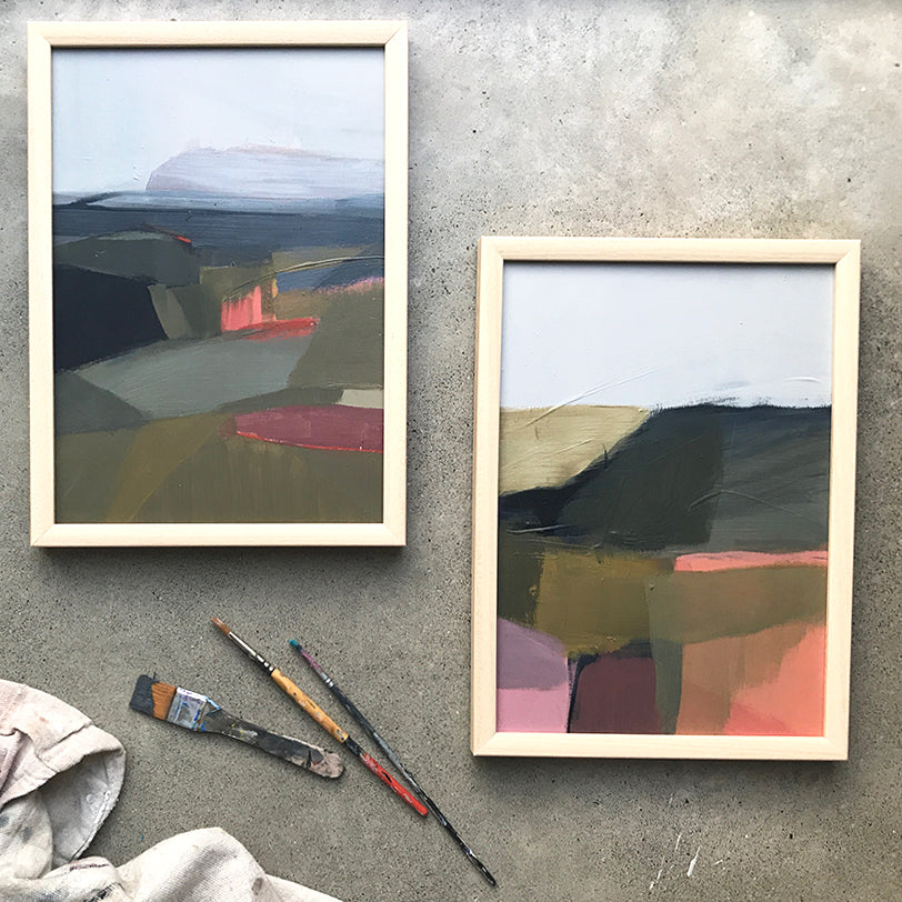 'RIDGE' COLOUR STUDY - SOLD